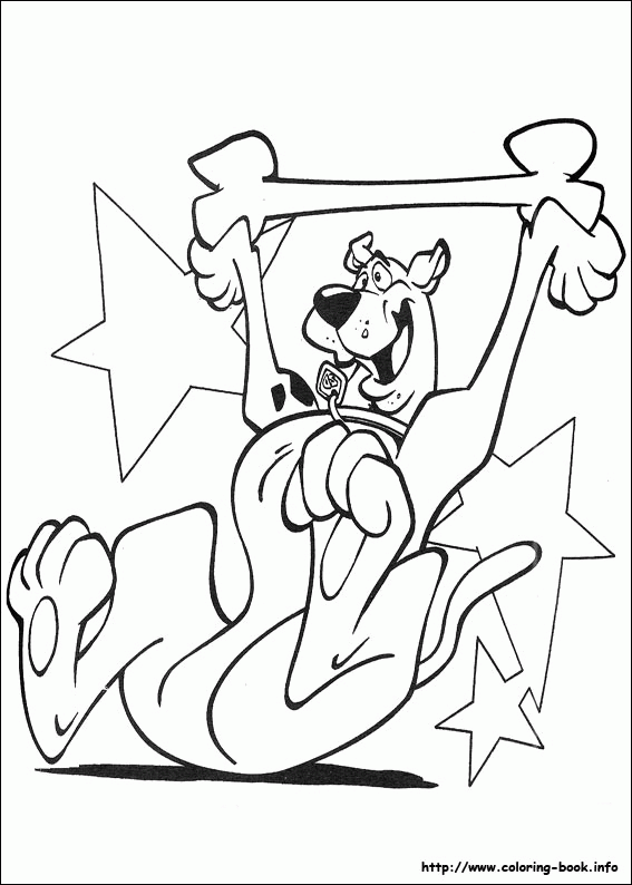 Scooby Doo kolorowanki